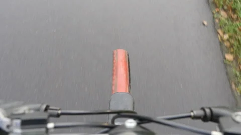 Cycling first person view Stock Footage 143732489