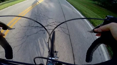 Cycling gear changing Stock Footage 40732585