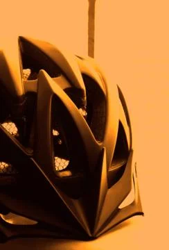 Cycling helmet Stock Photos