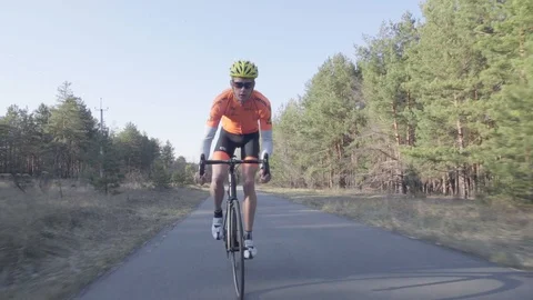 Cycling race Stock Footage 129208014