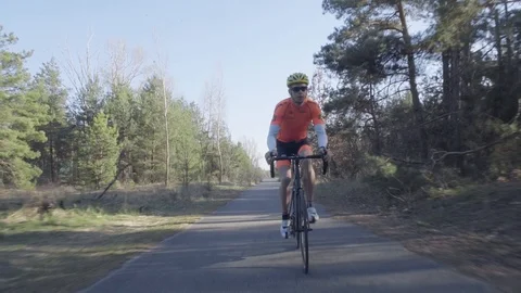 Cycling race Stock Footage 129208029