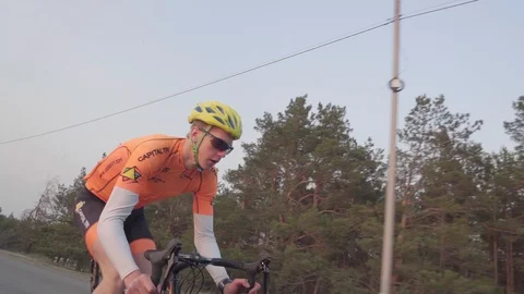 Cycling race Stock Footage 129208033