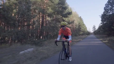 Cycling race Stock Footage 129208054