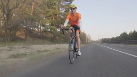 Cycling race Stock Footage 129208074