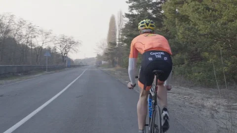 Cycling race Stock Footage 129208076