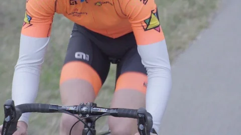 Cycling race Stock Footage 129208107