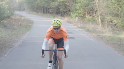 Cycling race Stock Footage 129208112