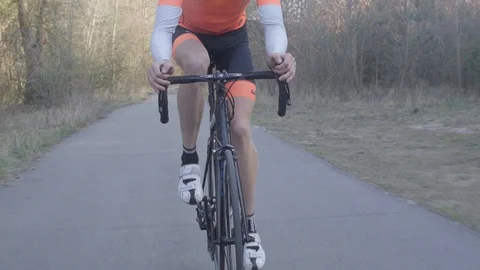 Cycling race Stock Footage 129208127