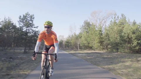 Cycling race Stock Footage 129208165