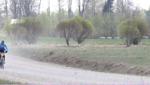 Cycling races Stock Footage 5091071