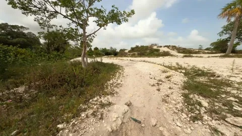 Cycling Rounding Bends Stock Footage 204050645