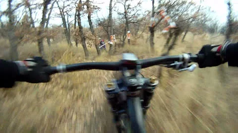 Cycling track Stock Footage 22480490