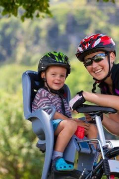 Cycling trip. Stock Photos
