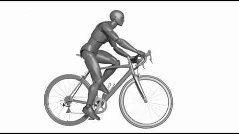 Cyclist 4K Vídeos de archivo 336865494