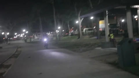 Cyclist Approaching 库存影片 148995270