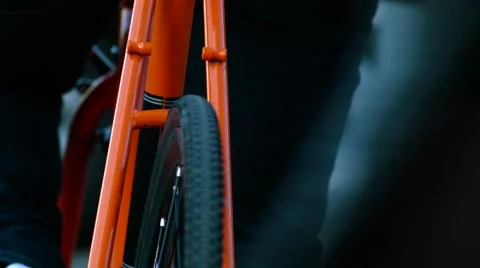 Cyclist the city Stock Footage 62759060