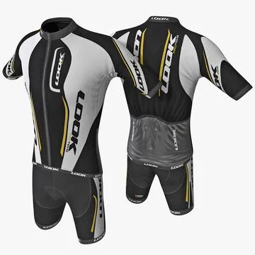 Cyclist Clothes 3 3D Model