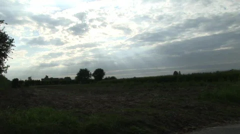 Cyclist in flanders Stock Footage 836197