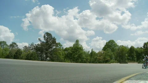 Cyclist  Stock-Footage 845100