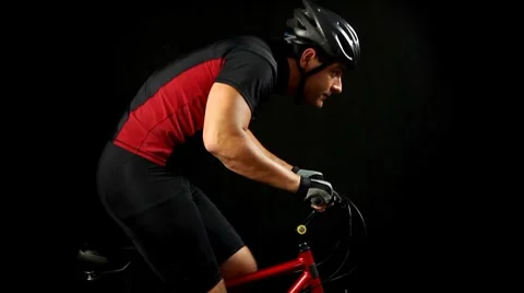 Cyclist Vídeo Stock 7900423