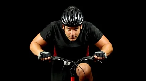 Cyclist Stock Footage 7900468
