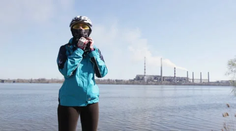 Cyclist Vídeo Stock 37025564