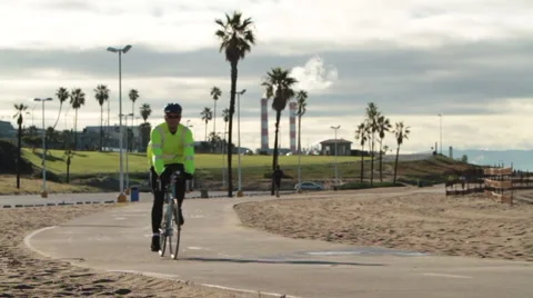 Cyclist Stock Footage 46808637
