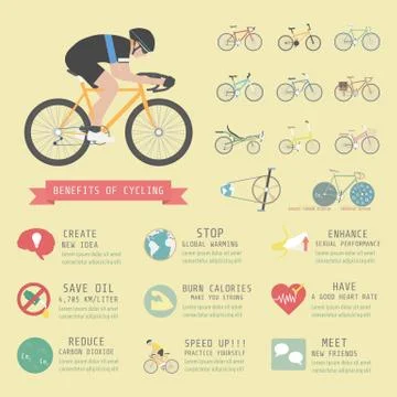 Cyclist Illustrazione stock