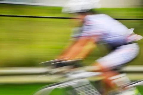 Cyclist Foto stock