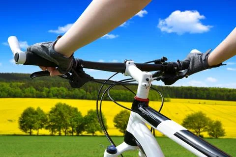 Cyclist  Stock Photos
