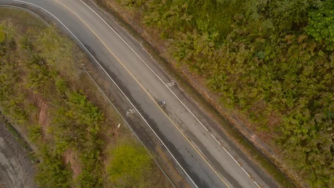 Cyclist riding the bicycle Video stock 88262817