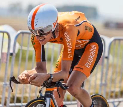 The Cyclist Romain Sicard Stock Photos