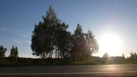 A cyclist stops Stock Footage 91334454