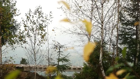 Cyclists are jumping from the springboard Stock Footage 117179029