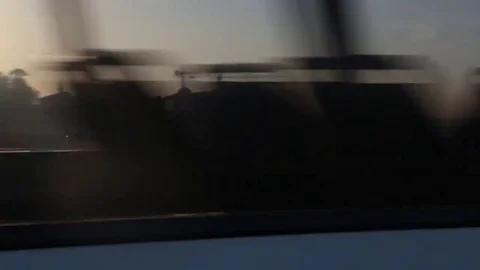 Cyclists on Dom Luis bridge Stock Footage 69109370