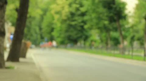 Cyclists Moving 스톡 동영상 22428696