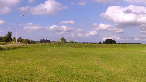 Cyclists in Netherland. Stock Footage 32710103