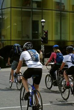 Cyclists Foto stock