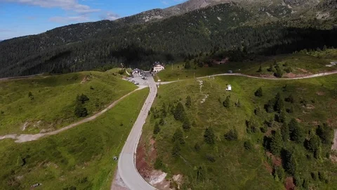Cyclists on the road Stock Footage 112332741