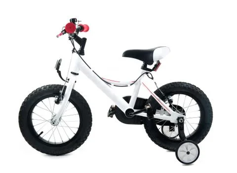 Cyclists on a white background Stock Photos