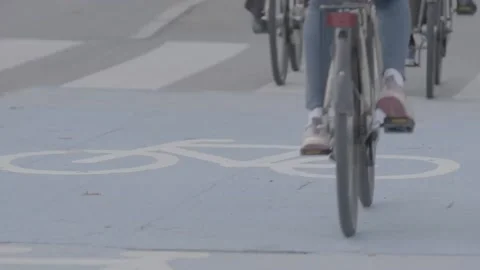 Cyclists2 Stock Footage 218972935