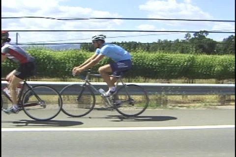 Cyclists4 Stock Footage 148606