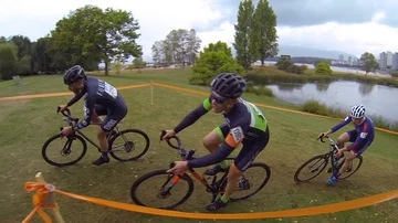 Cyclocross Racing Stock Footage 85875322