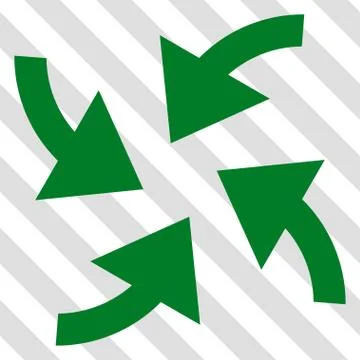 Cyclone Arrows Vector Icon Stock Illustration