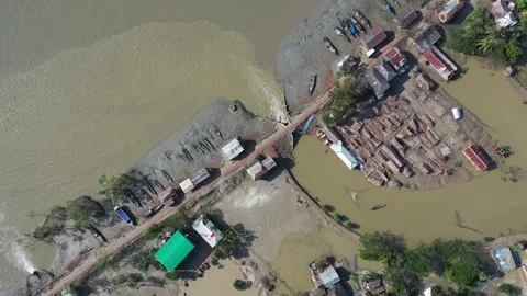 Cyclone Bulbul Aftermath Stock Footage 252051171