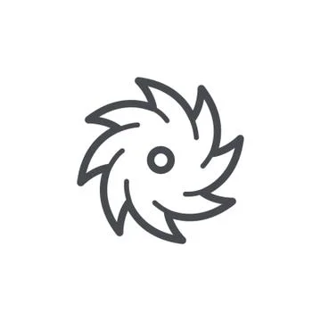 Cyclone concept Stock Illustration