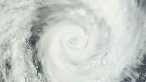 Cyclone - Hurricane -  typhoon Stock Footage 22029700