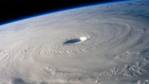 Cyclone storm weather cloud Stock Footage 98681181