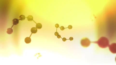 Cyclooctasulfur or Sulfur Molecular Structure in Microscopic Environment Stock Footage 338366489