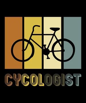 Cycologist Stock Illustration